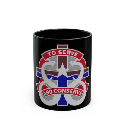 18 Field Hospital (U.S. Army) Black Coffee Mug 11oz - Go Mug Yourself