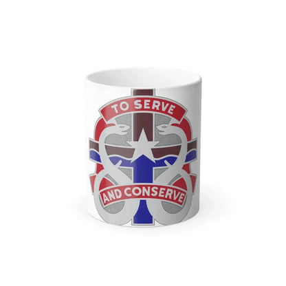 18 Field Hospital (U.S. Army) Color Changing Coffee Mug 11oz - Go Mug Yourself