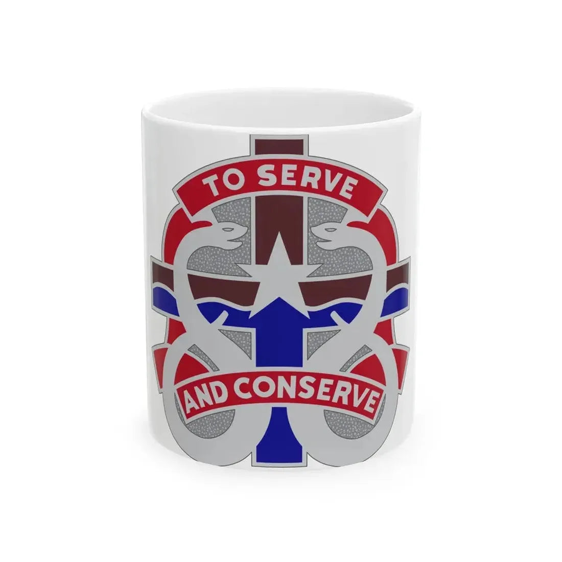 18 Field Hospital (U.S. Army) White Coffee Mug 11oz - Go Mug Yourself