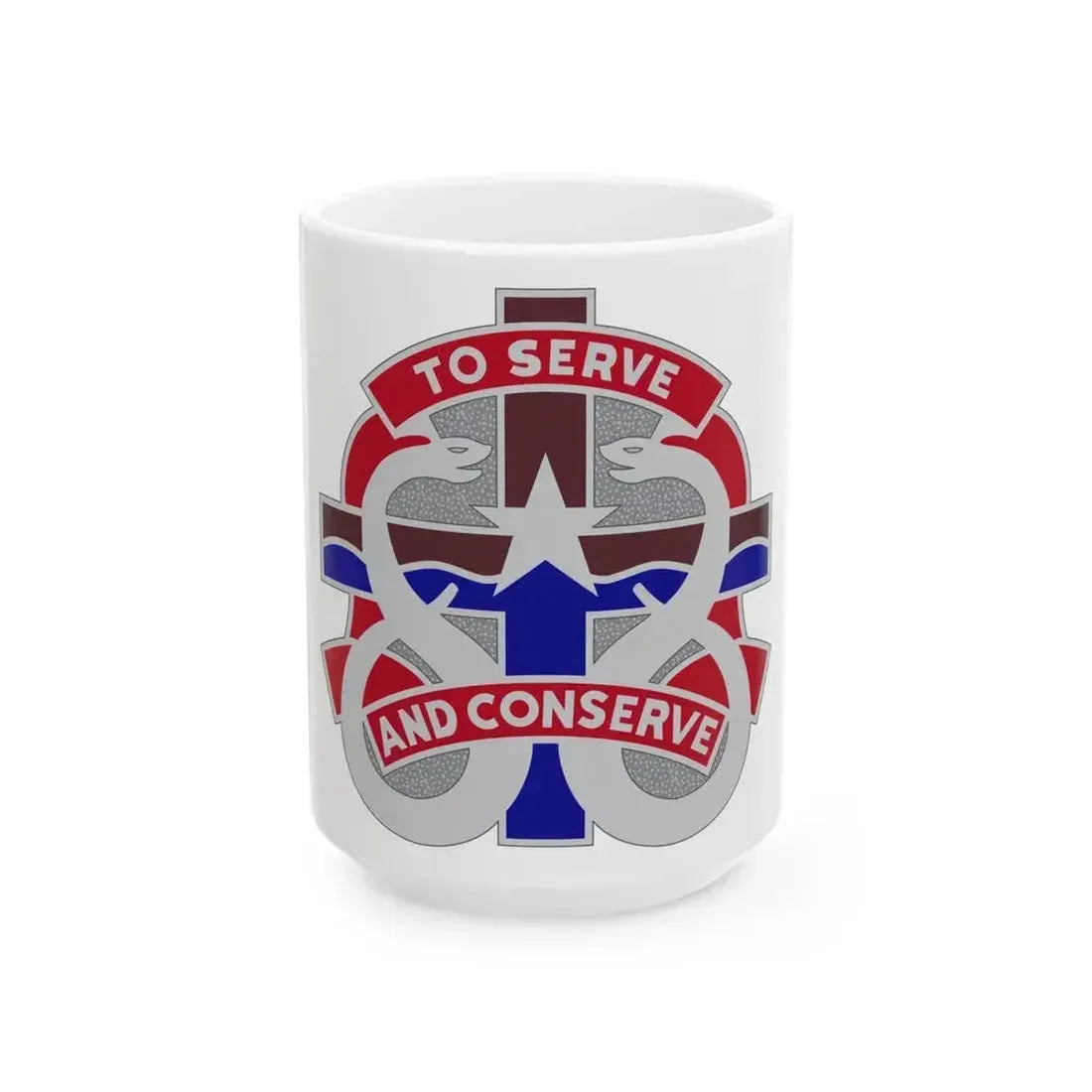 18 Field Hospital (U.S. Army) White Coffee Mug 15oz - Go Mug Yourself