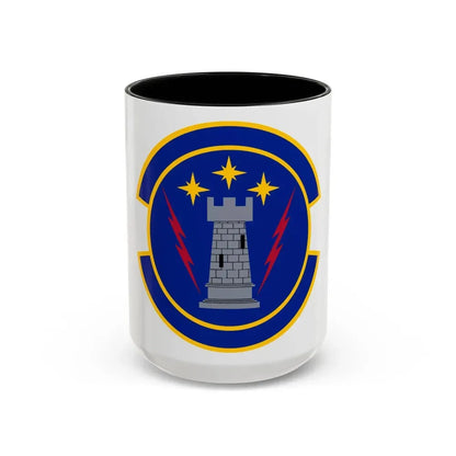 18 Maintenance Operations Squadron PACAF (U.S. Air Force) Accent Coffee Mug 15oz Black - Go Mug Yourself