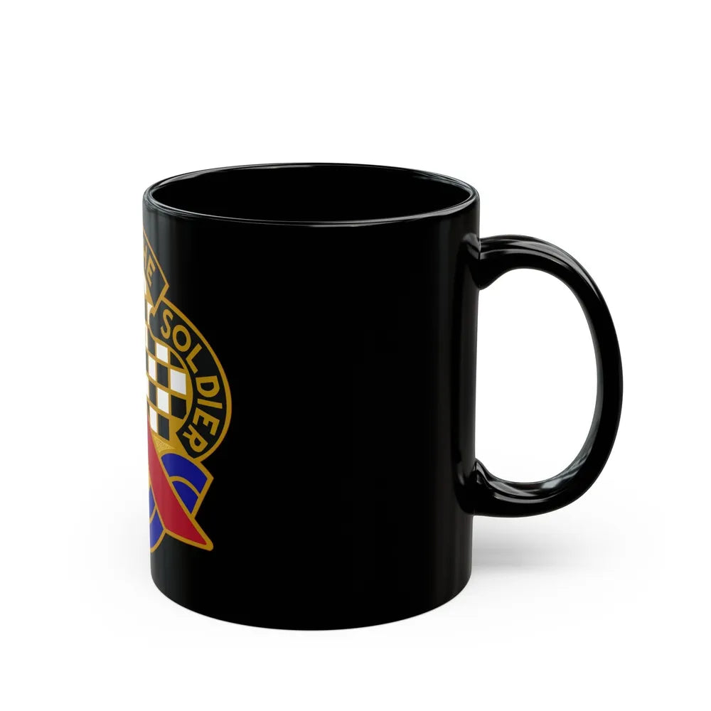 18 Personnel Services Battalion (U.S. Army) Black Coffee Mug-Go Mug Yourself