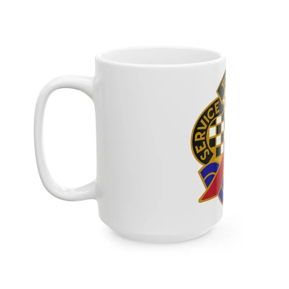 18 Personnel Services Battalion (U.S. Army) White Coffee Mug-Go Mug Yourself