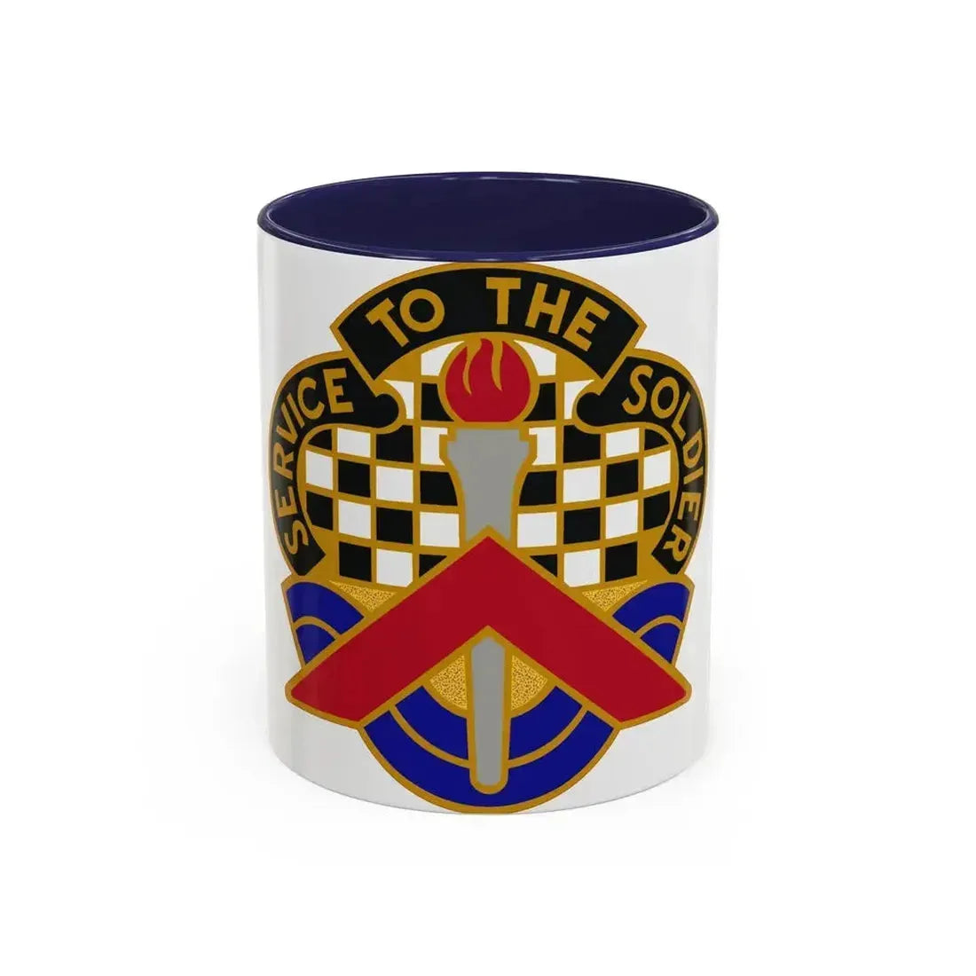 18 Personnel Services Battalion (U.S. Army) Accent Coffee Mug 11oz Navy - Go Mug Yourself