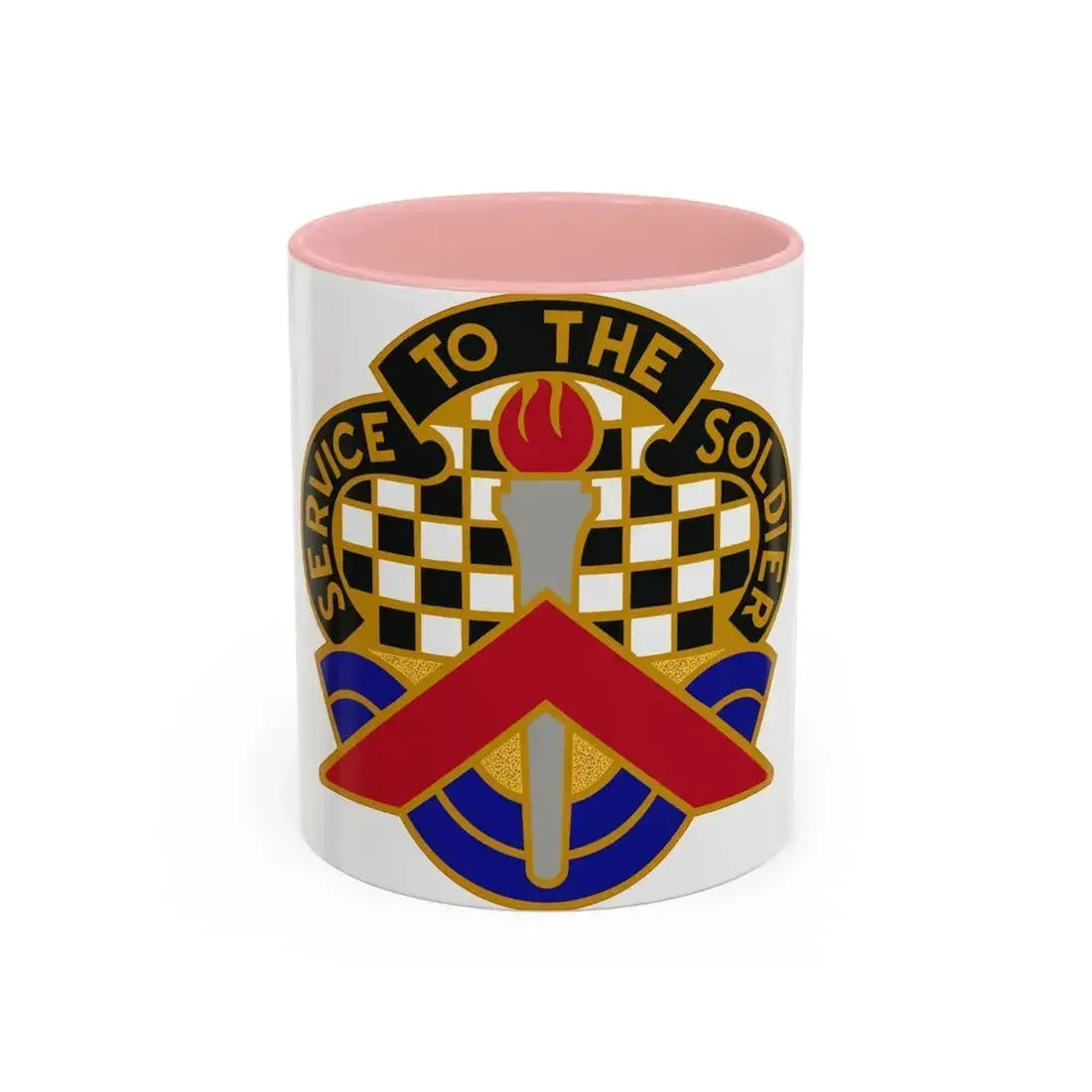 18 Personnel Services Battalion (U.S. Army) Accent Coffee Mug 11oz Pink - Go Mug Yourself