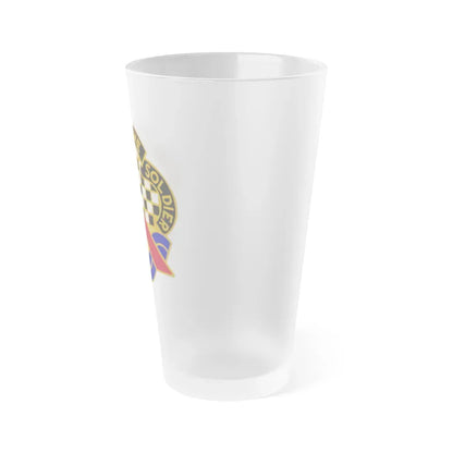 18 Personnel Services Battalion (U.S. Army) Frosted Pint Glass 16oz - Go Mug Yourself