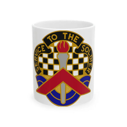 18 Personnel Services Battalion (U.S. Army) White Coffee Mug 11oz - Go Mug Yourself