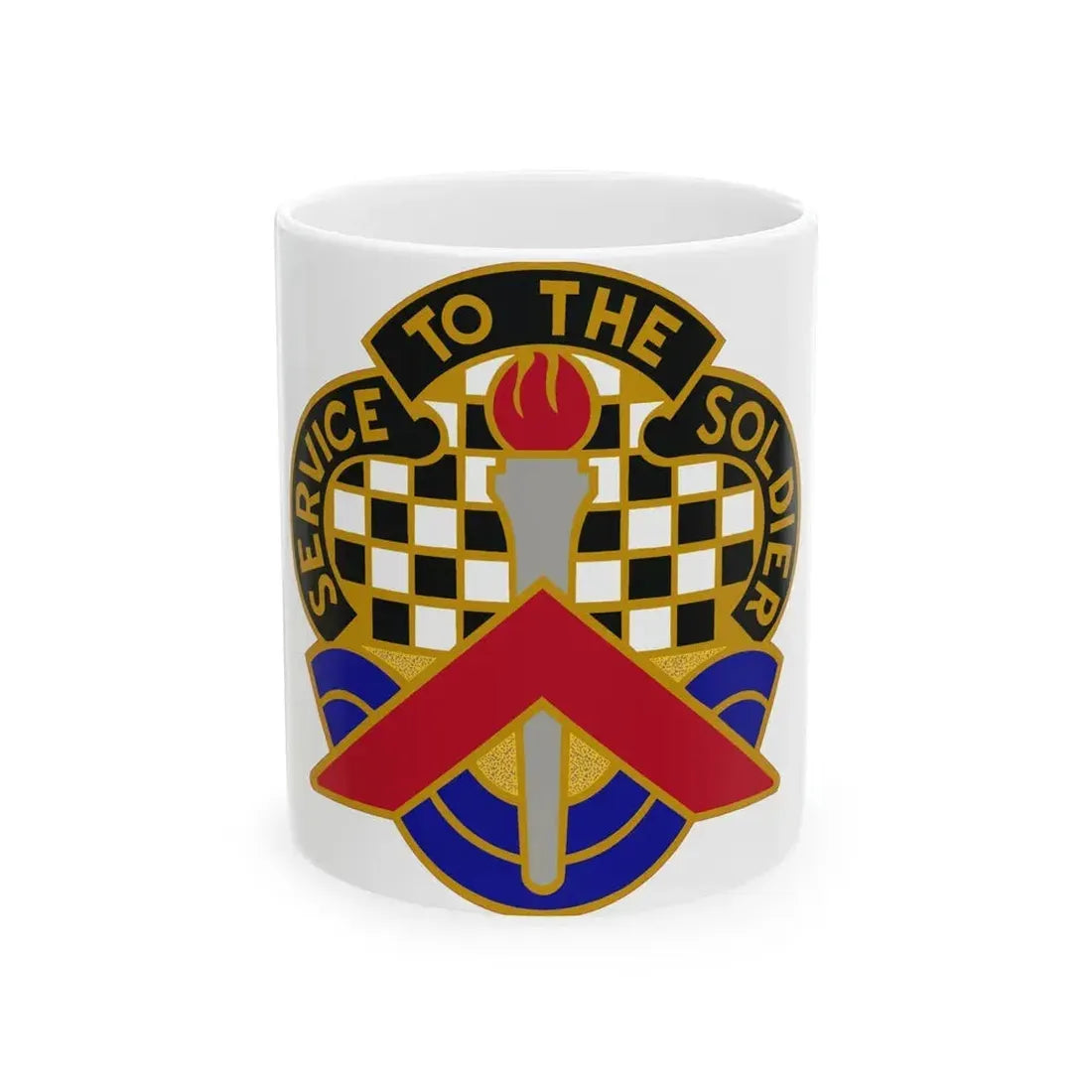 18 Personnel Services Battalion (U.S. Army) White Coffee Mug 11oz - Go Mug Yourself