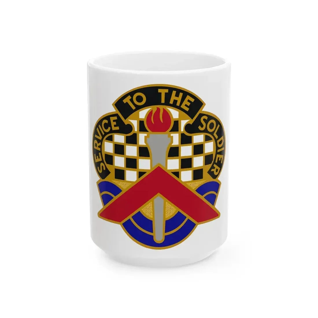 18 Personnel Services Battalion (U.S. Army) White Coffee Mug 15oz - Go Mug Yourself