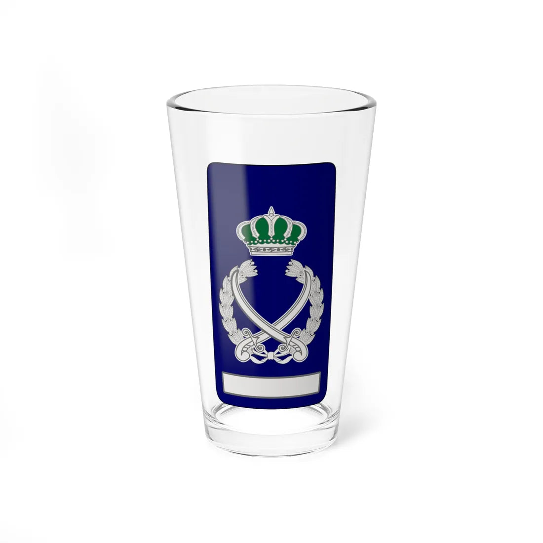 18. RJN FM (Jordan) (Military Rank) Pint Glass 16oz 16oz - Go Mug Yourself