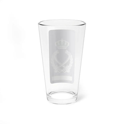 18. RJN FM (Jordan) (Military Rank) Pint Glass 16oz - Go Mug Yourself