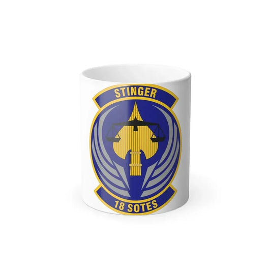 18 Special Operations Test and Evaluation Squadron AFSOC (U.S. Air Force) Color Changing Coffee Mug 11oz - Go Mug Yourself