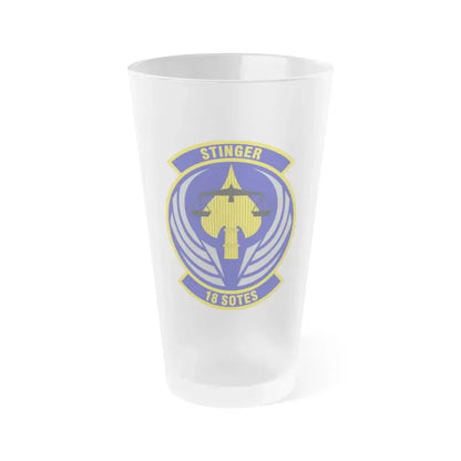 18 Special Operations Test and Evaluation Squadron AFSOC (U.S. Air Force) Frosted Pint Glass 16oz 16oz Frosted - Go Mug Yourself