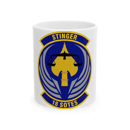 18 Special Operations Test and Evaluation Squadron AFSOC (U.S. Air Force) White Coffee Mug 11oz - Go Mug Yourself