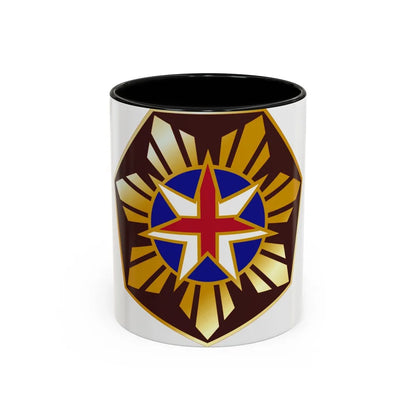 18 Surgical Hospital (U.S. Army) Accent Coffee Mug-11oz-Black-Go Mug Yourself