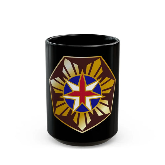 18 Surgical Hospital (U.S. Army) Black Coffee Mug-15oz-Go Mug Yourself