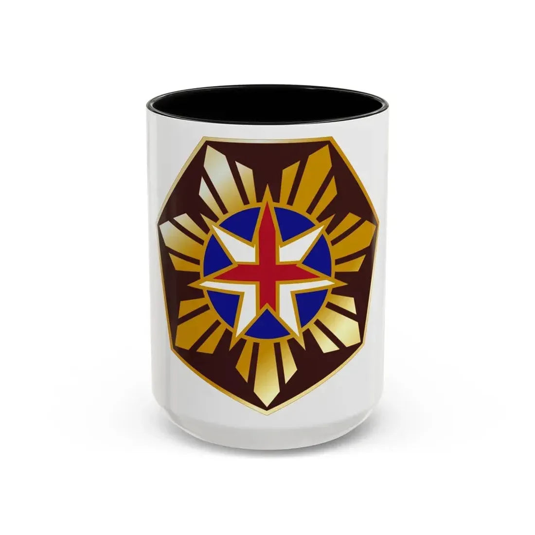 18 Surgical Hospital (U.S. Army) Accent Coffee Mug 15oz Black - Go Mug Yourself