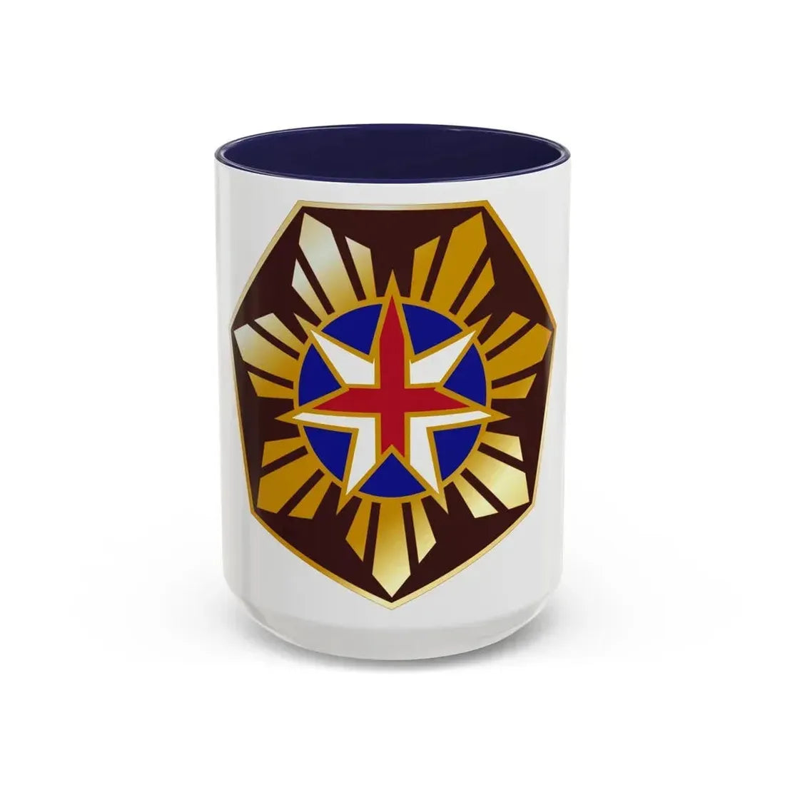 18 Surgical Hospital (U.S. Army) Accent Coffee Mug 15oz Navy - Go Mug Yourself