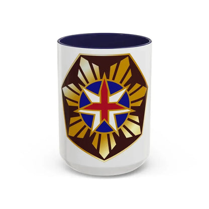 18 Surgical Hospital (U.S. Army) Accent Coffee Mug 15oz Navy - Go Mug Yourself