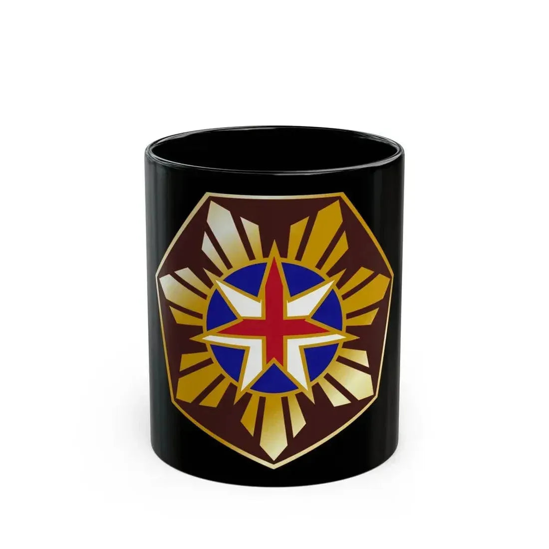 18 Surgical Hospital (U.S. Army) Black Coffee Mug 11oz - Go Mug Yourself