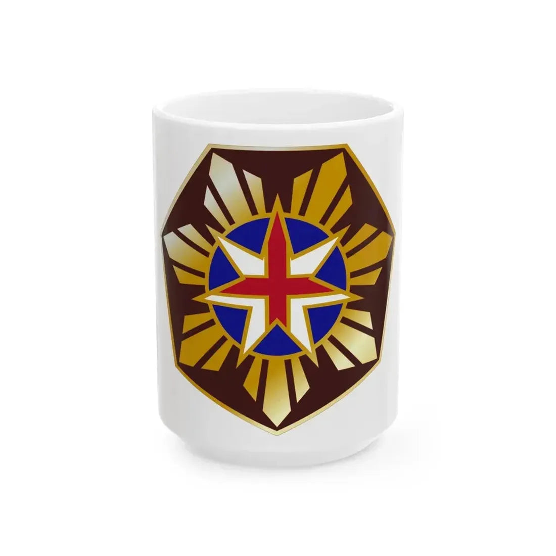 18 Surgical Hospital (U.S. Army) White Coffee Mug 15oz - Go Mug Yourself