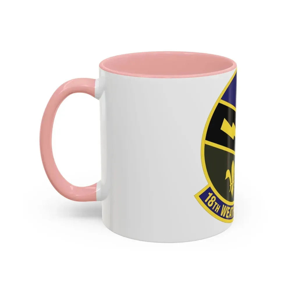 18 Weather Squadron ACC (U.S. Air Force) Accent Coffee Mug - Go Mug Yourself