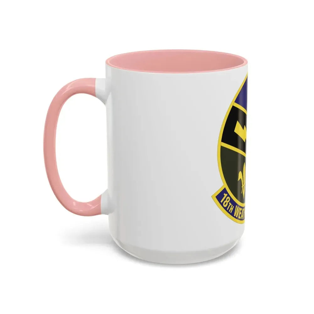18 Weather Squadron ACC (U.S. Air Force) Accent Coffee Mug - Go Mug Yourself