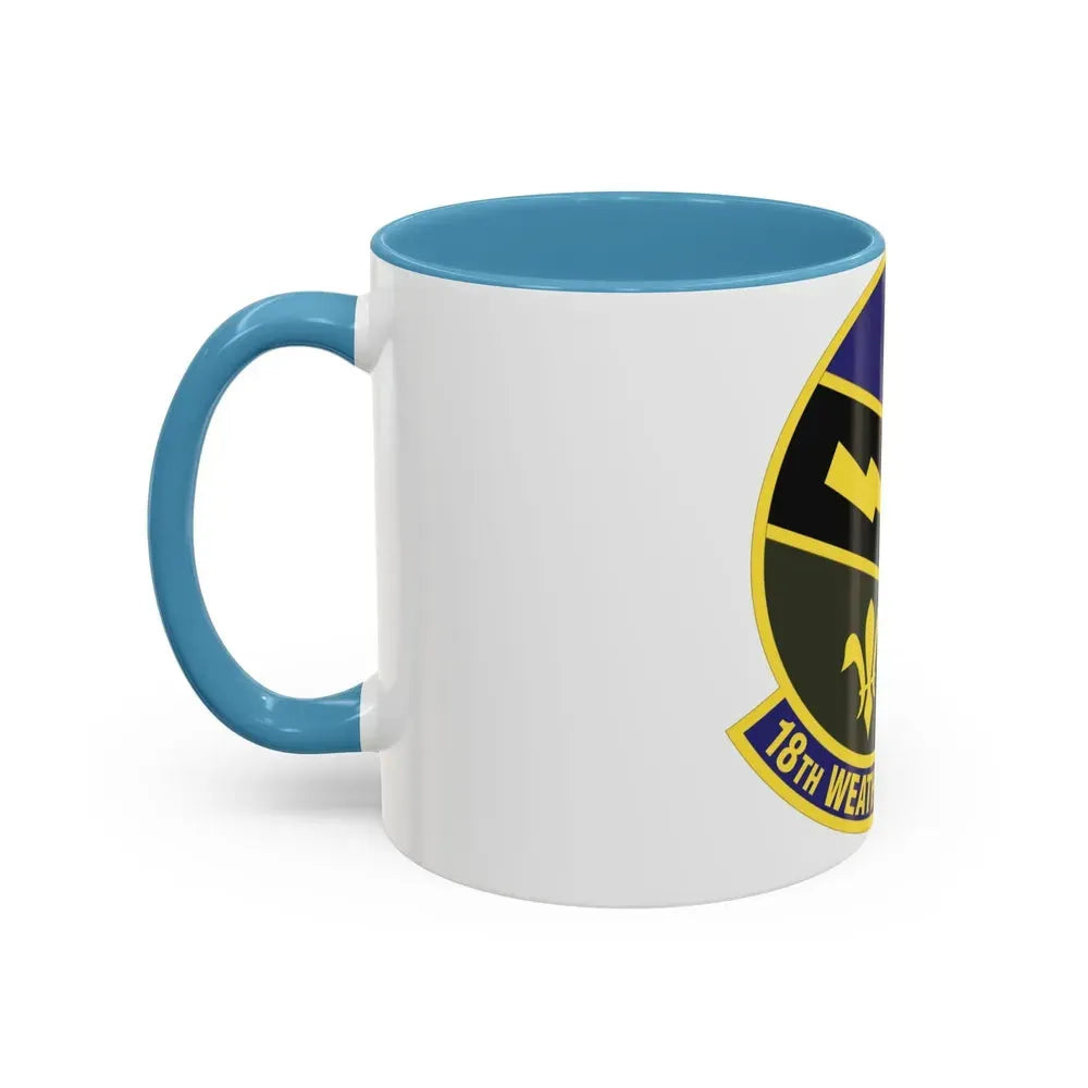 18 Weather Squadron ACC (U.S. Air Force) Accent Coffee Mug - Go Mug Yourself