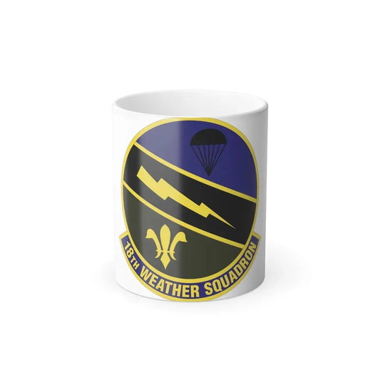 18 Weather Squadron ACC (U.S. Air Force) Color Changing Coffee Mug 11oz - Go Mug Yourself