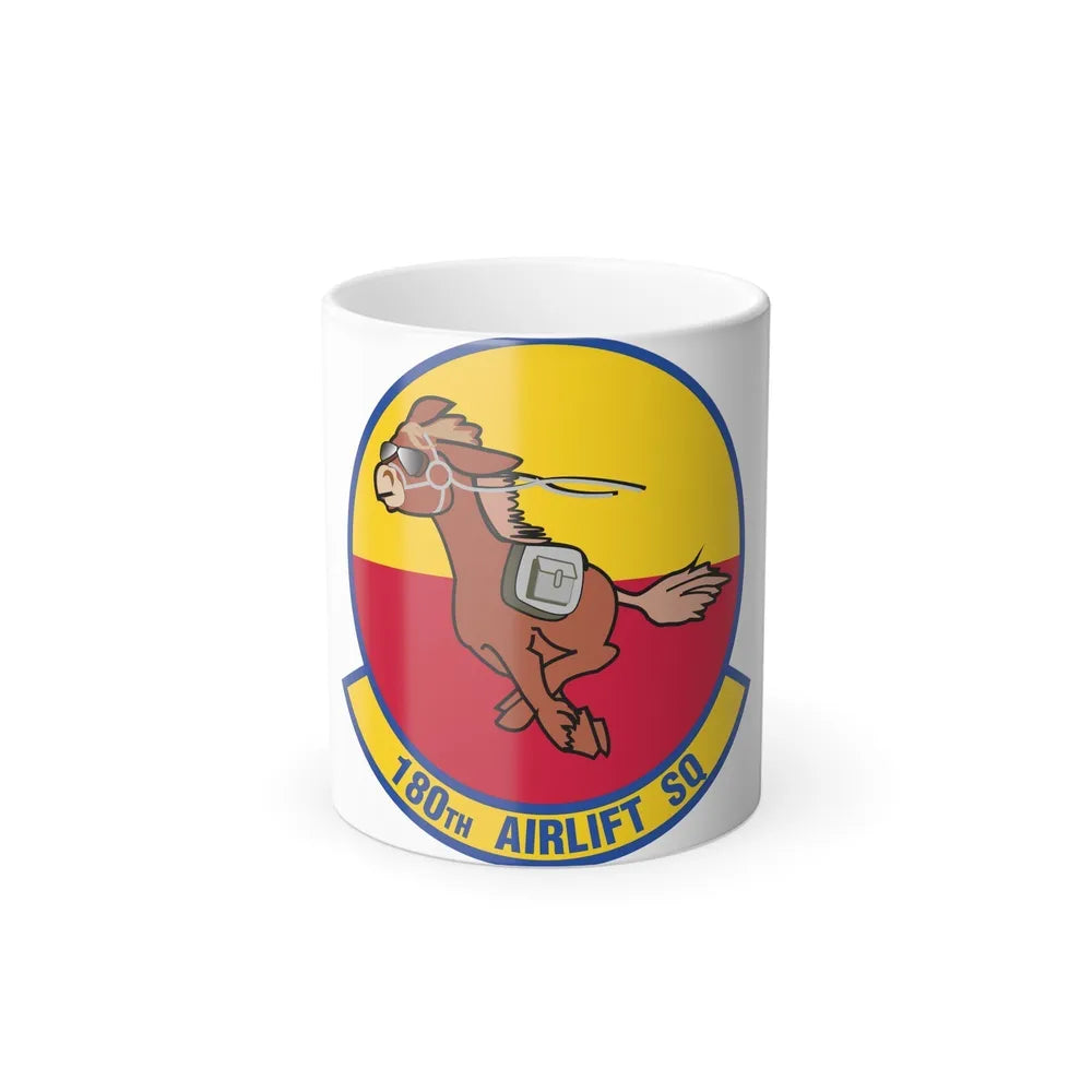 180 Airlift Squadron (U.S. Air Force) Color Changing Coffee Mug-11oz-Go Mug Yourself