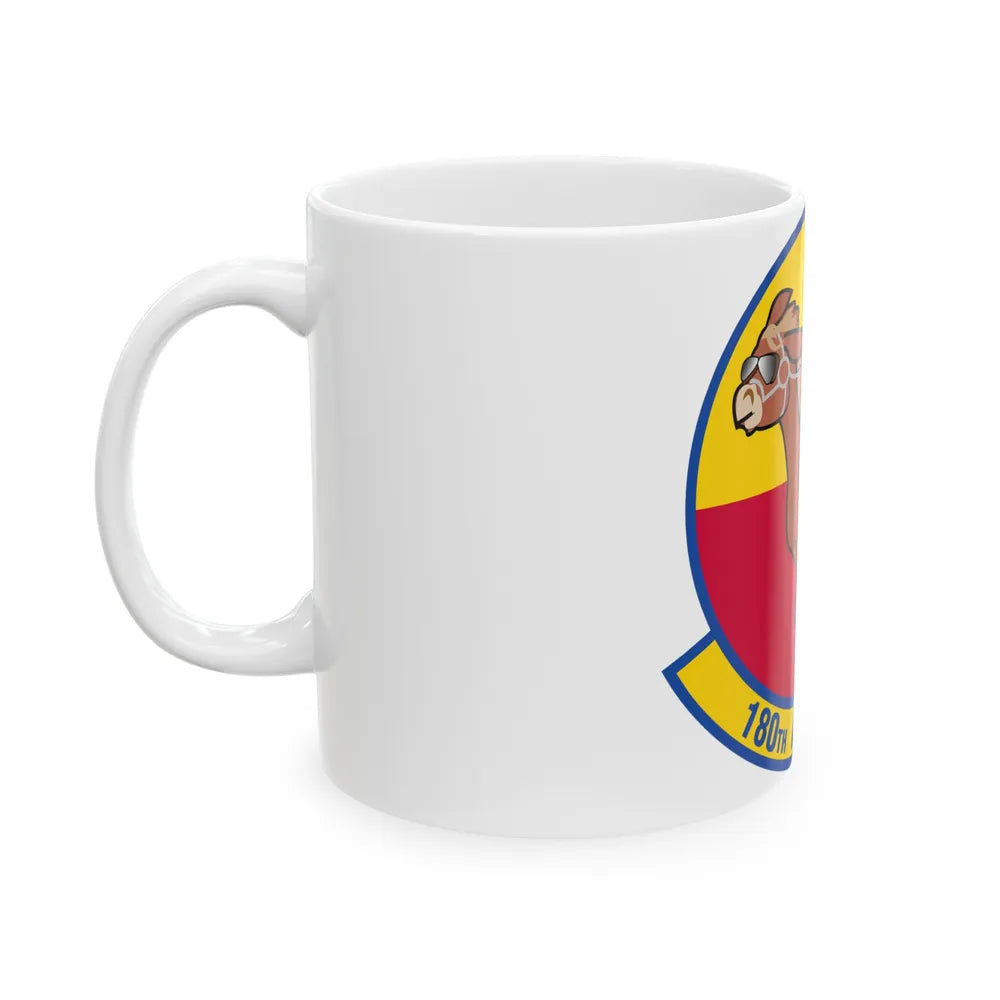 180 Airlift Squadron (U.S. Air Force) White Coffee Mug-Go Mug Yourself