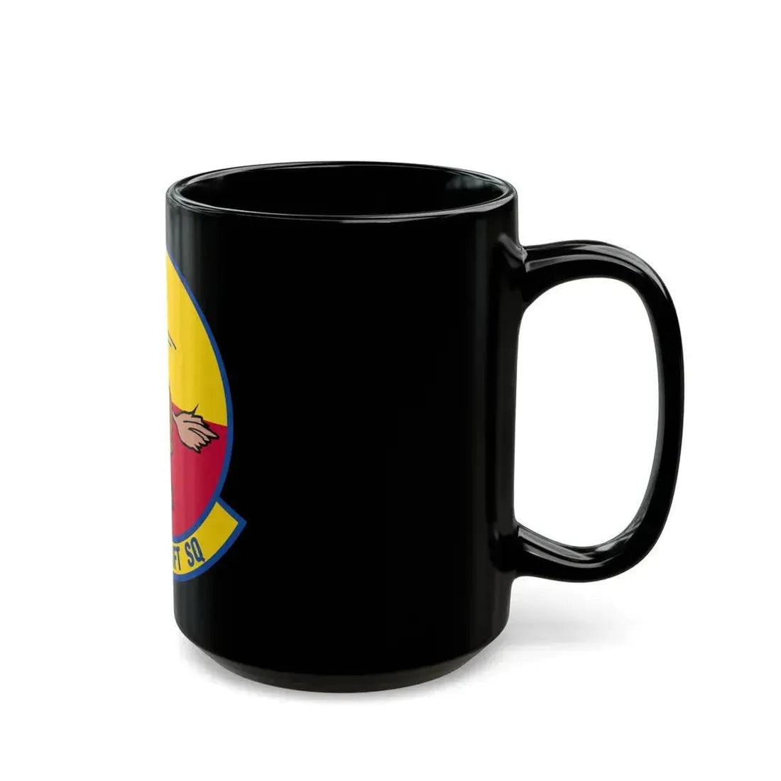 180 Airlift Squadron (U.S. Air Force) Black Coffee Mug - Go Mug Yourself