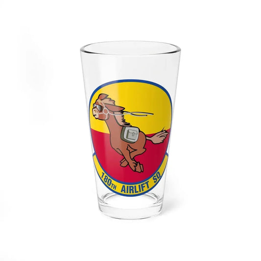 180 Airlift Squadron (U.S. Air Force) Pint Glass 16oz 16oz - Go Mug Yourself