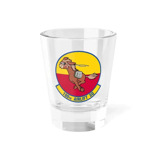 180 Airlift Squadron (U.S. Air Force) Shot Glass 1.5oz 1.5oz - Go Mug Yourself