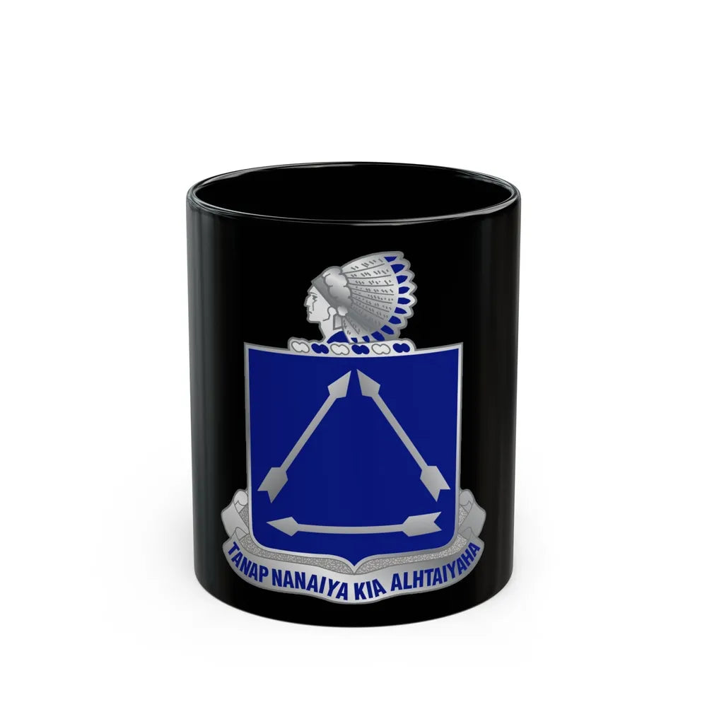 180 Cavalry Regiment (U.S. Army) Black Coffee Mug-11oz-Go Mug Yourself