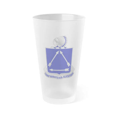 180 Cavalry Regiment (U.S. Army) Frosted Pint Glass 16oz-Go Mug Yourself