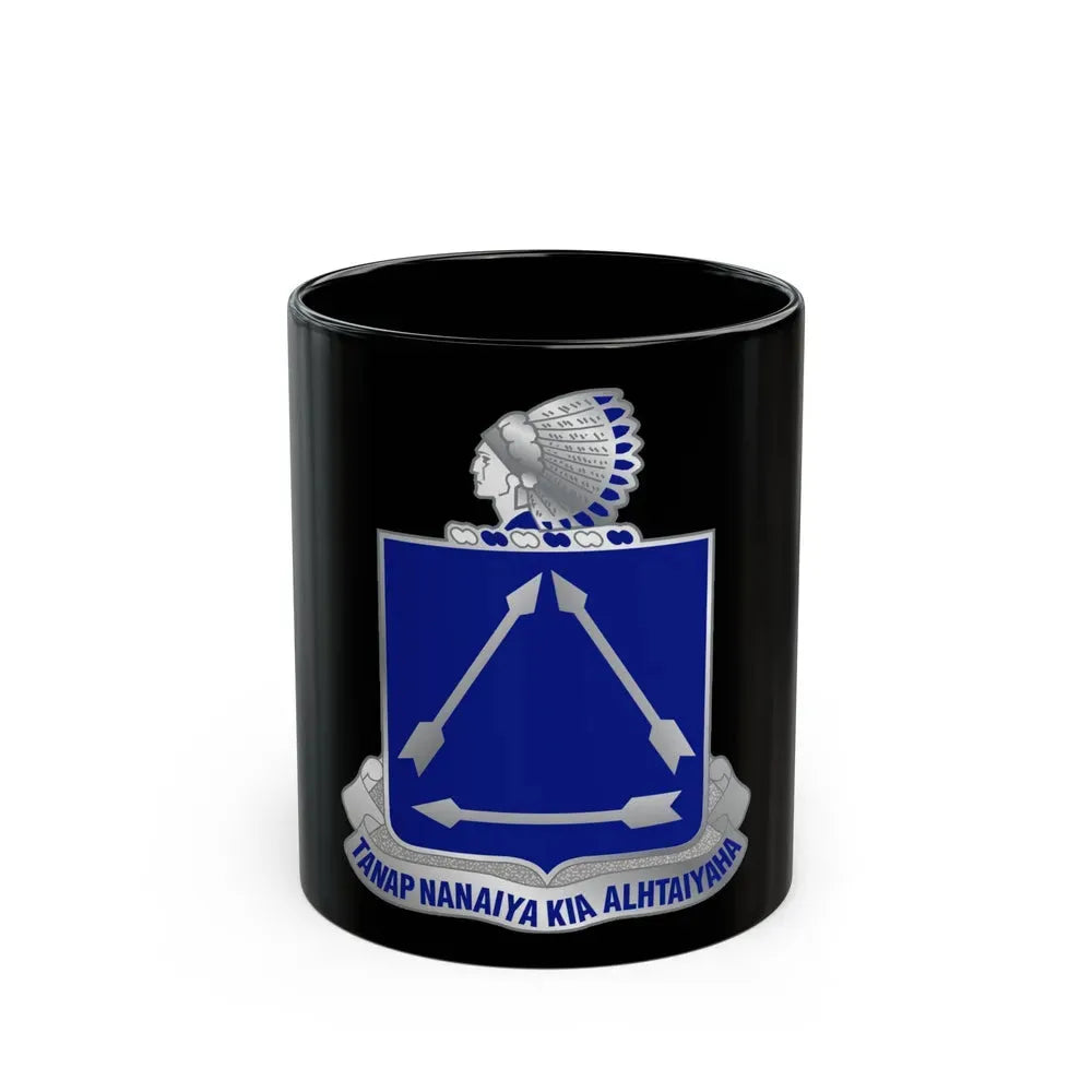 180 Cavalry Regiment (U.S. Army) Black Coffee Mug 11oz - Go Mug Yourself