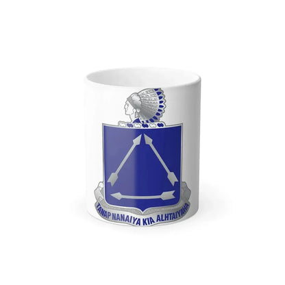 180 Cavalry Regiment (U.S. Army) Color Changing Coffee Mug 11oz - Go Mug Yourself