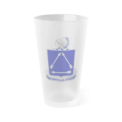 180 Cavalry Regiment (U.S. Army) Frosted Pint Glass 16oz Default Title - Go Mug Yourself