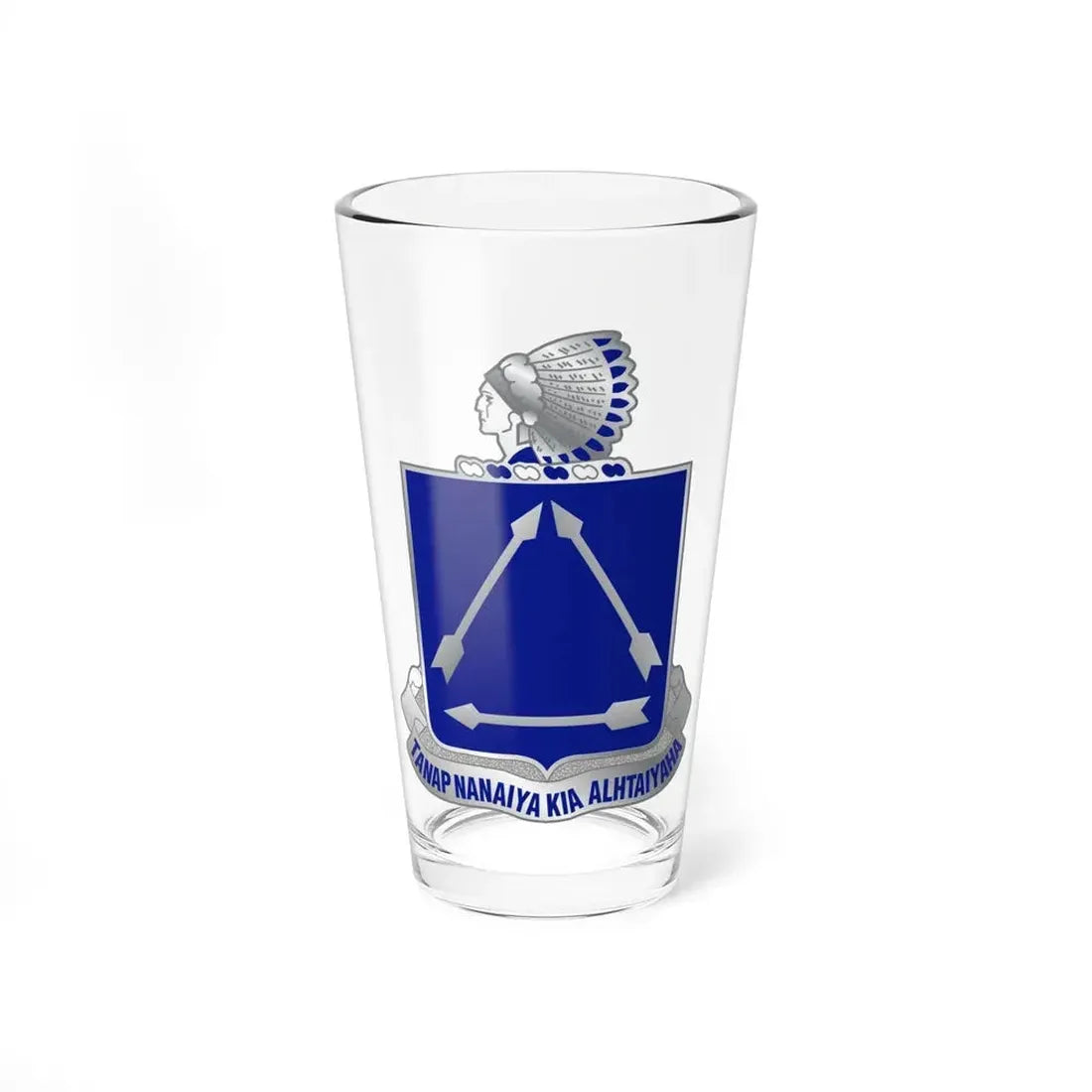 180 Cavalry Regiment (U.S. Army) Pint Glass 16oz 16oz - Go Mug Yourself