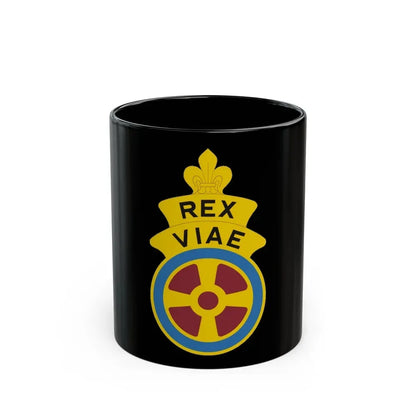 180 Transportation Battalion (U.S. Army) Black Coffee Mug 11oz - Go Mug Yourself