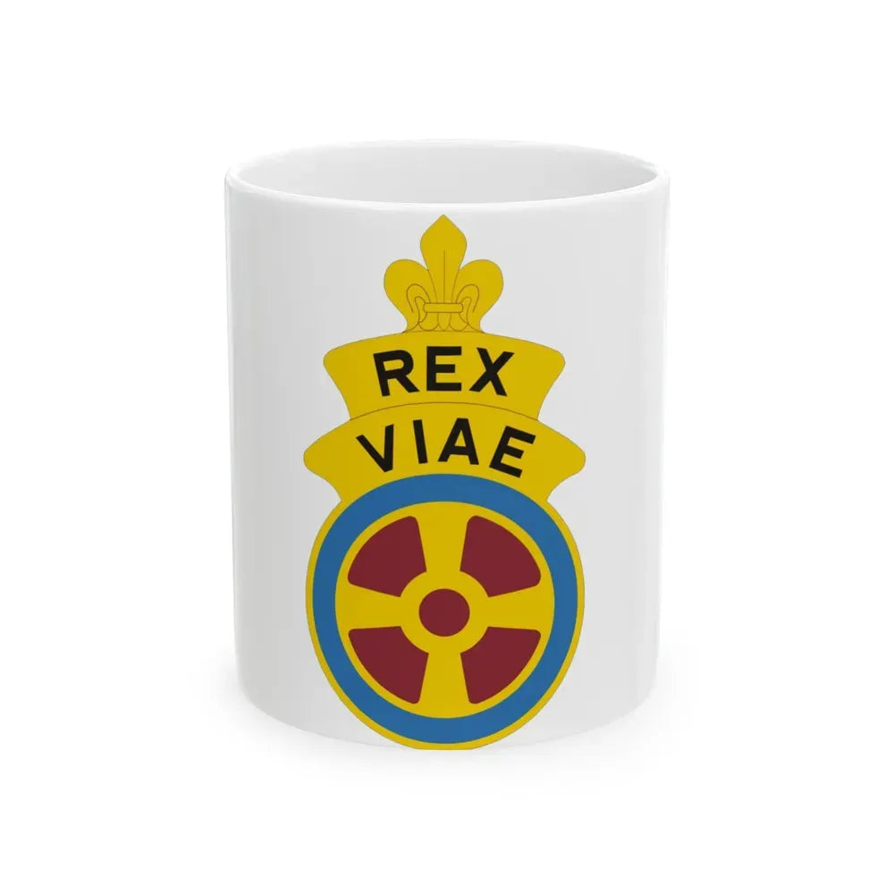 180 Transportation Battalion (U.S. Army) White Coffee Mug 11oz - Go Mug Yourself