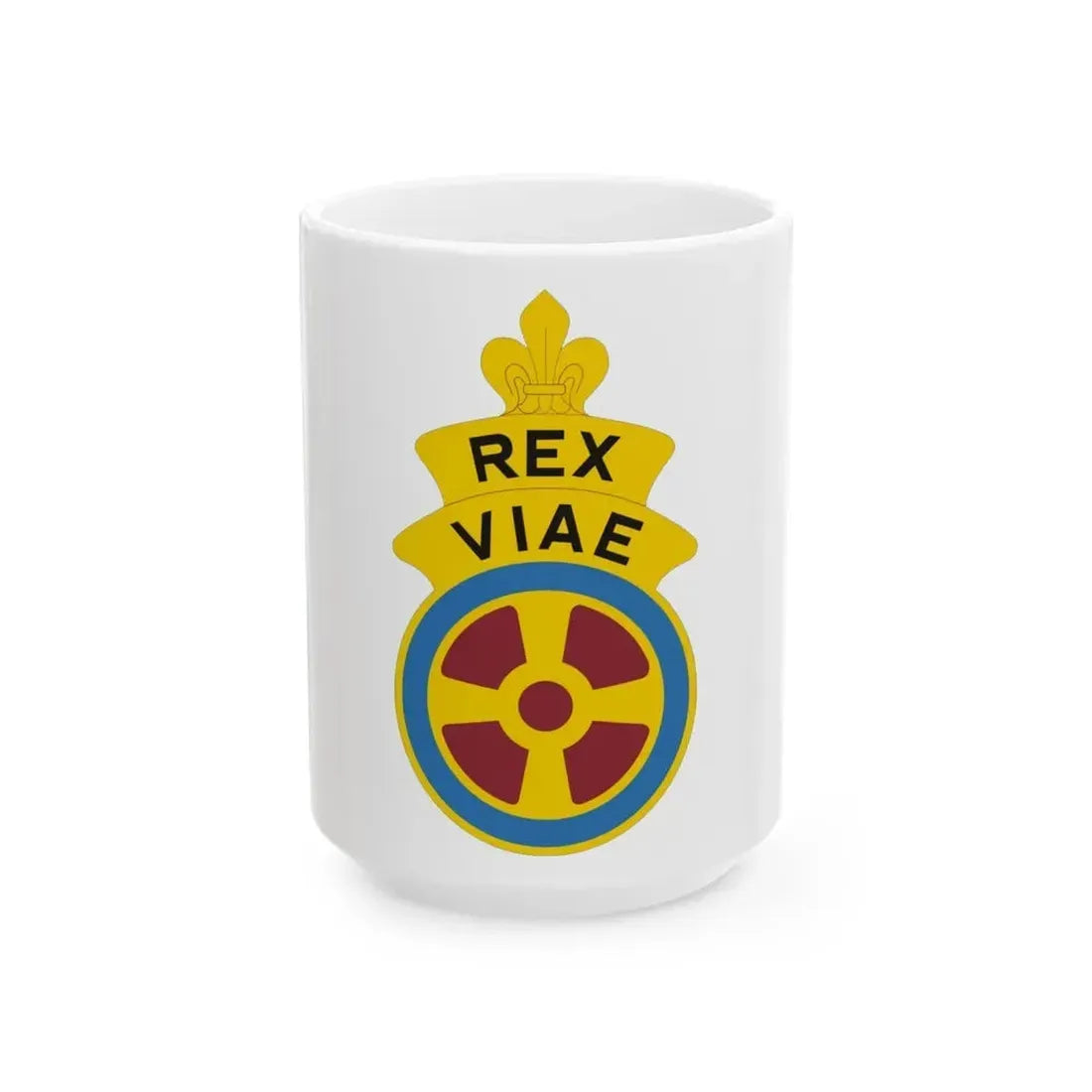 180 Transportation Battalion (U.S. Army) White Coffee Mug 15oz - Go Mug Yourself