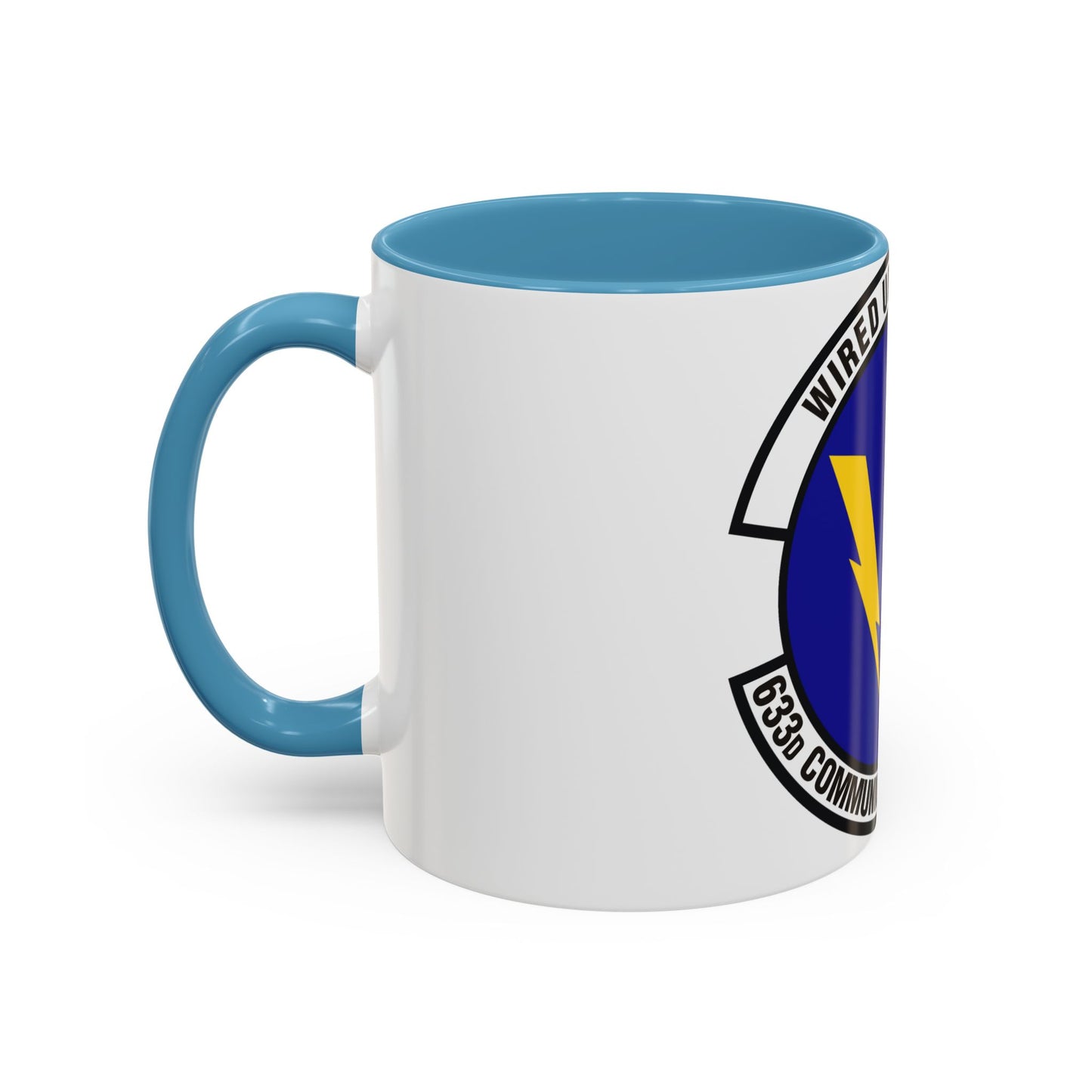 633d Communications Squadron (U.S. Air Force) Accent Coffee Mug