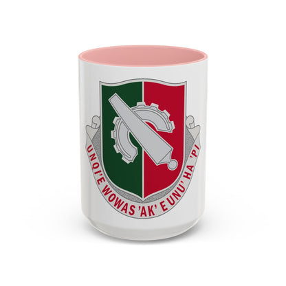 126 Maintenance Battalion (U.S. Army) Accent Coffee Mug