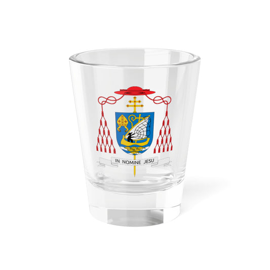 Coat of arms of Julius Darmaatmadja (Indonesia) (Coat of Arms) Shot Glass 1.5oz