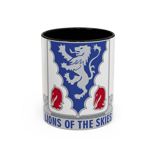 Tasse à café décorative du 401e régiment d'infanterie de planeurs (armée américaine)