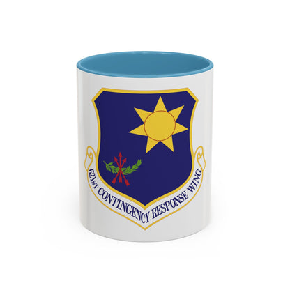 621 Contingency Response Wing AMC (U.S. Air Force) Accent Coffee Mug