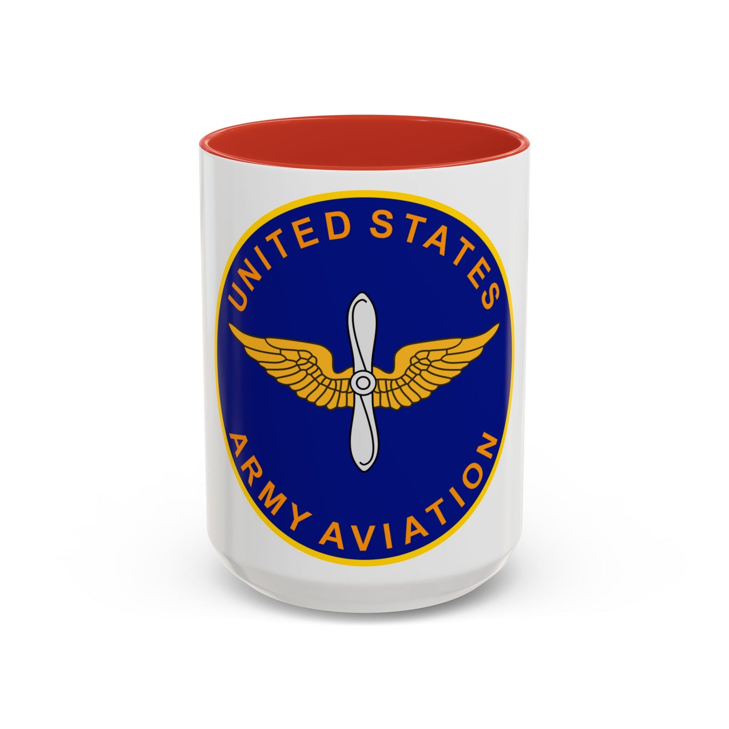 United States Aviation Branch (U.S. Army) Accent Coffee Mug