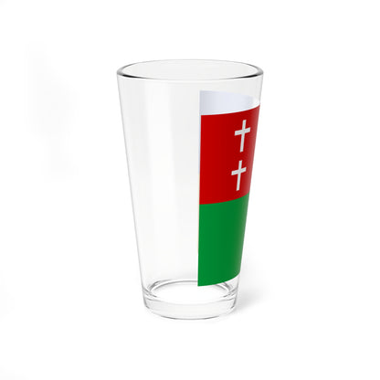 Flag of Karlivka Kirovohrad Oblast (Ukraine) Pint Glass 16oz